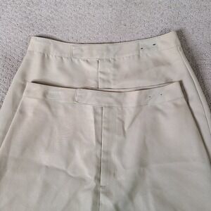Lot of 2 French Toast Skirt Junior 20 School Uniform A Line Slit Khaki Polyester